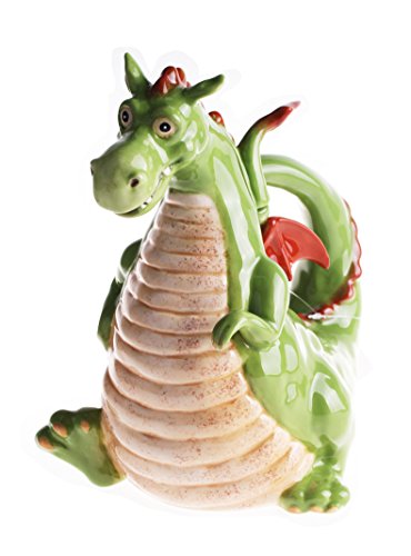 Blue Sky Clayworks Clayworks, Green Dragon Teapot