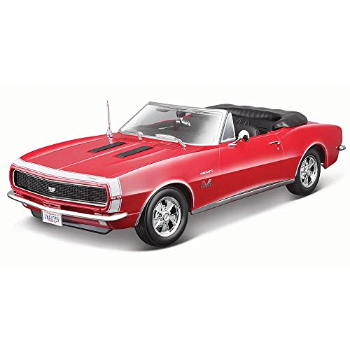 Maisto 1:18 Scale 1967 Chevy Camaro SS 396 Convertible Diecast Vehicle (Colors May Vary)