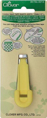 Clover Fusible Bias 1/2-Inch Tape Maker, 1 EA