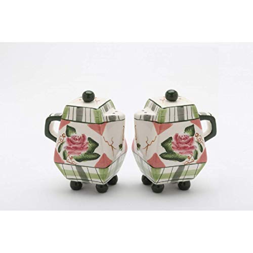 Cosmos Gifts Romantic Rose Salt and Pepper Shaker