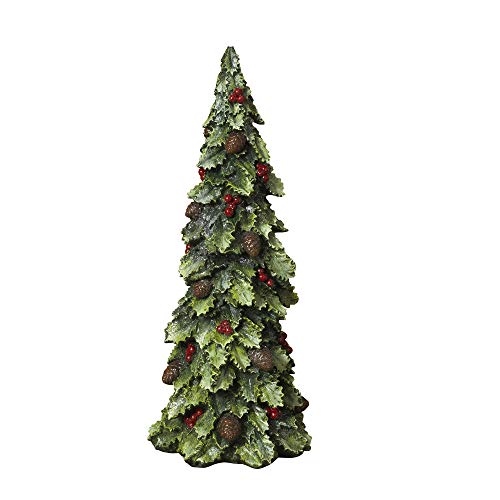Gerson 2214050 Holly Berry Tree, 17.7-inch Height