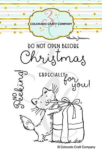 Colorado Craft Company Colorado Clear Stamp, Peeking-by Anita Jeram