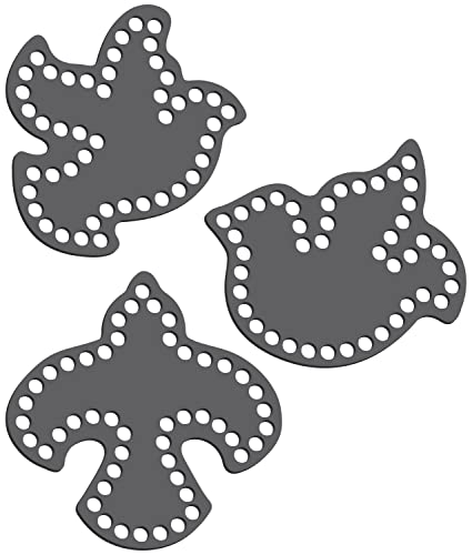 Rhinestone Genie Birds 001 Magnetic Rhinestone Template, Black