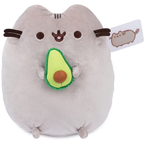 GUND Pusheen Snackable Avocado Plush, Stuffed Animal for Ages 8 and Up, 9.5‚Äù, Gray