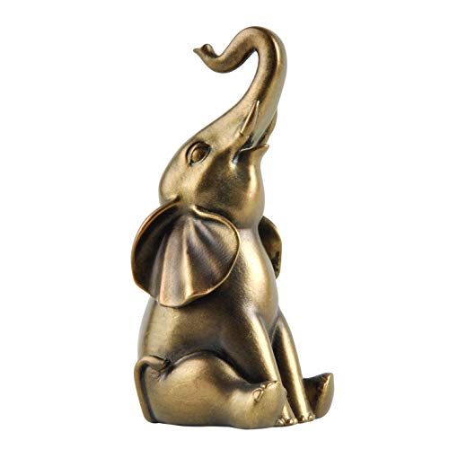 Boulevard East Concepts 4.25" Good Luck Elephant Decorative Statue for Home Decor - Good Luck Favors