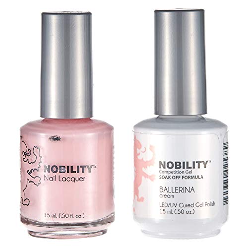 Lechat Nobility ‚Äì Gel Polish & Nail Lacquer Set - Collection 2-5oz (Ballerina NBCS088)