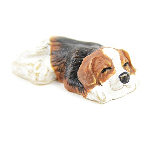 Midwest Design Touch of Nature Miniature Laying Down Puppy 1.25" 1pc.