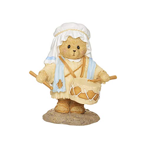 Roman Inc Cherished Teddies Drummer Boy Bear Figurine
