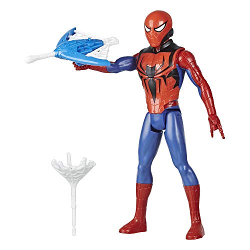 Hasbro Spider-Man Marvel Titan Hero Series Blast Gear Action Figure Toy with Blaster, 2 Projectiles and 3 Armor Accessories, for Kids Ages 4 and Up