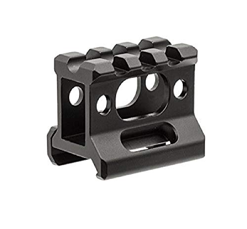 Leapers 3-slot Slim Picatinny Short Riser Mount 1" High, 3 Slots