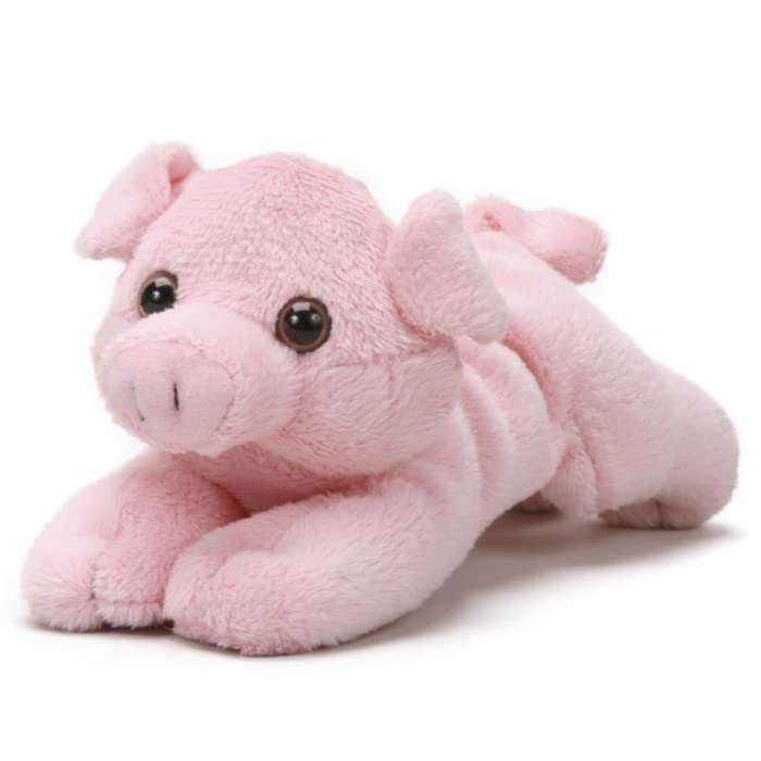 Unipak 1122PG Handful Pig Plush Figure Toy, 6-inch Length