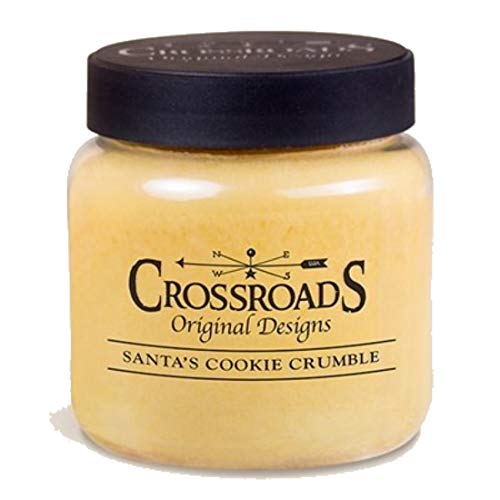 Crossroads Holiday Tradition 16 Ounce Jar Candle - Santa&