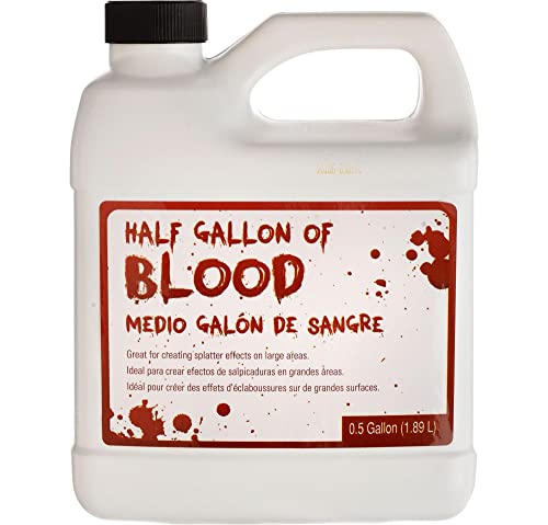 amscan Half Gallon of Fake Blood, Red
