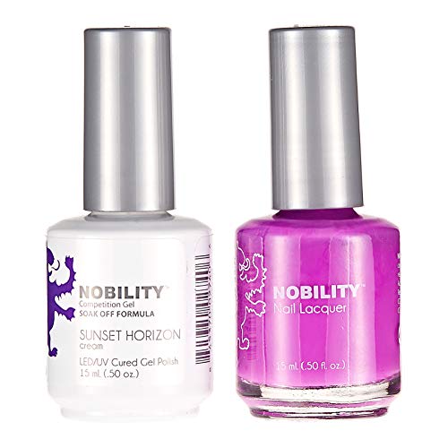 Lechat Nobility ‚Äì Gel Polish & Nail Lacquer Set (Neon Collection) 0.5oz (Sunset Horizon NBCS120)