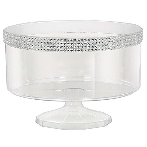 Amscan Tableware Collections Small Trifle Container, 5 7/8", Clear