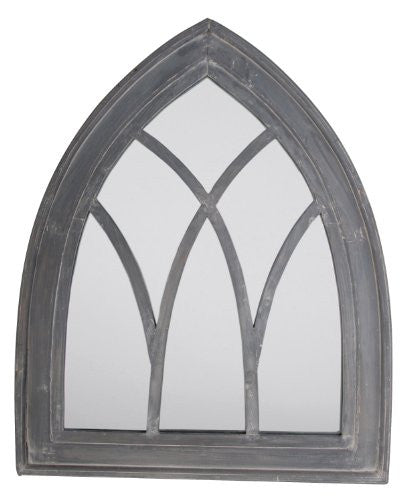 Esschert Design USA WD11 Mirror Gothic Gray Wash Finish