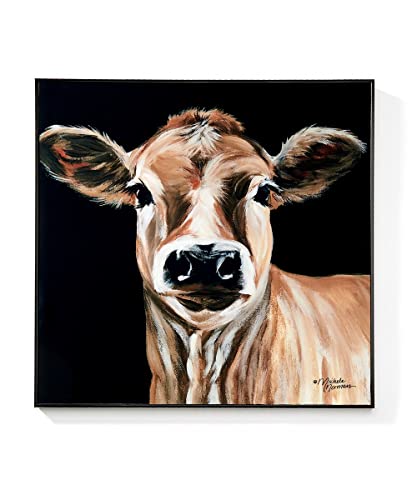 Giftcraft 715803 Cow Wall Art, 19.6 inch, Epoxy Resin