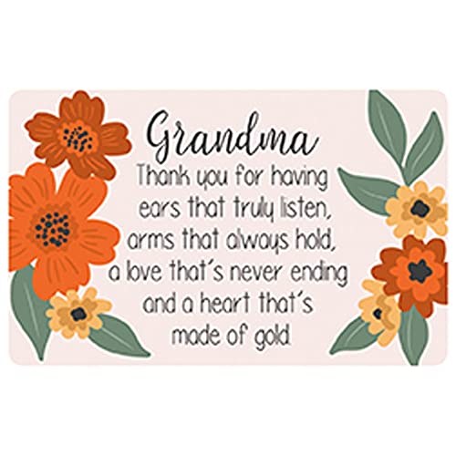 Carson Home 24365 Grandma Wallet Reminder, 3.38-inch Width, Metal