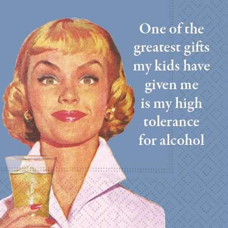 Design Design Greatest Gift from Kids Cocktail Napkins