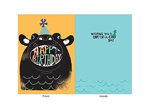 Design Design Hungry Happy Hippo Birthday Card - General