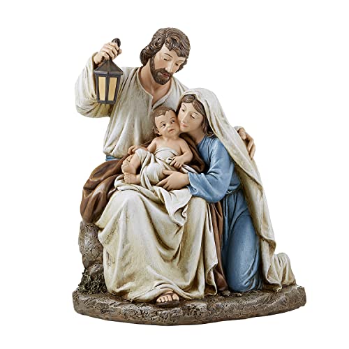 Christian Brands Christmas Blessed Holy Family Figurine, 9 1/4 Inch