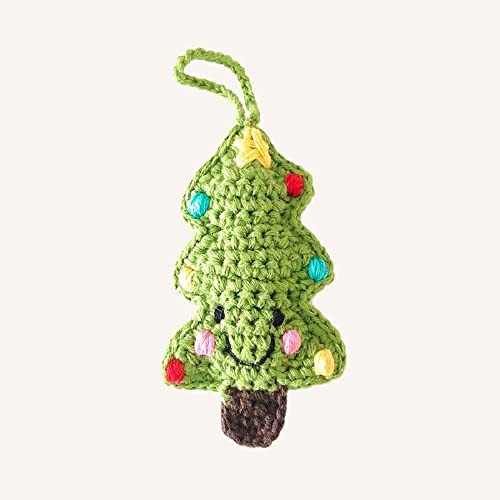 Pebble 400-030 Fair Trade Christmas Tree Ornament, 4.7-inch Length