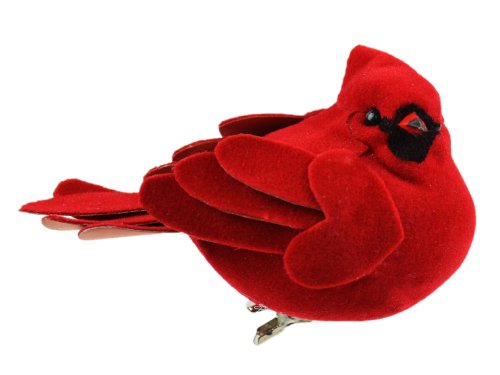 Midwest Design Touch of Nature 20246 Mushroom Cardinal, 2-7/8-Inch