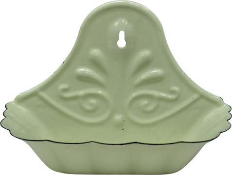 CWI Enamel Soap Dish - Soft Green