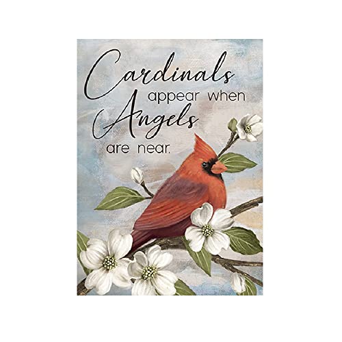 Carson 25051 Cardinals Appear Greeting Card, 6.87-inch Height