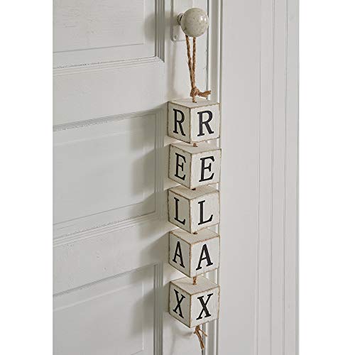 CTW Home Collection 530397 Relax Hanging Wood Blocks, 24.5 -inch Height