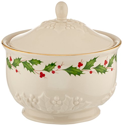 Lenox 869998 Holiday Carved Treat Jar