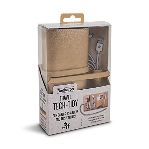 IF Bookaroo Travel Tech-Tidy-Metallic Copper