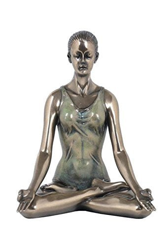 Unicorn Studio 5.5 Inch Woman Figure in Yoga Lotus Position Collectible Gift