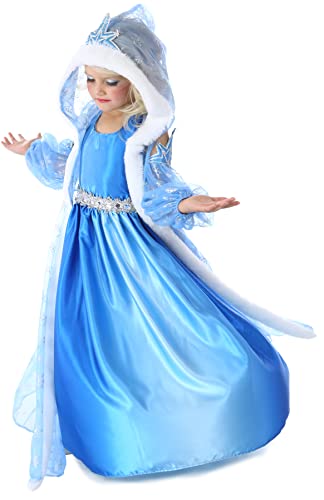 Princess Paradise Child Icelyn Winter Princess Costume, Multicolor, Medium (8)