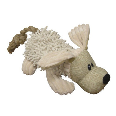 Pet Lou 00985 Naturally Twisted Dog Chew Toy, 6-Inch Dog