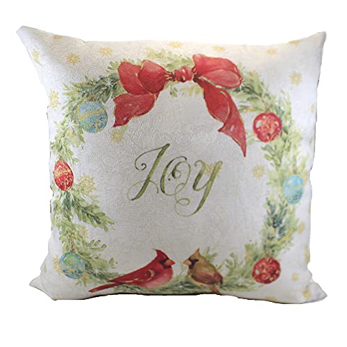 Manual SLPHOL Precious Holiday by Lisa Audit Dye Pillow, 18-inch Square, Multicolor