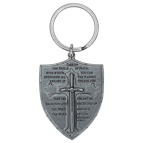Roman Armor of God Keychain, 3.5 Inch Length