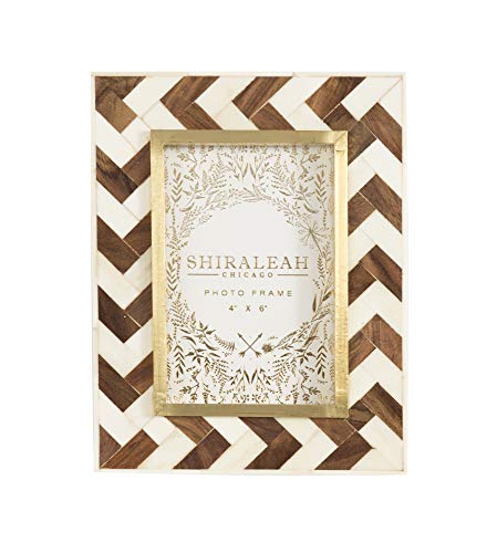 Mansour Chevron 4X6 Picture Frame - Shiraleah