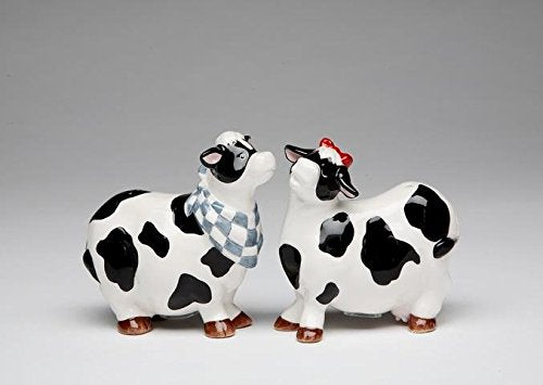 Cosmos Gifts Cow Salt and Pepper Set by ATD