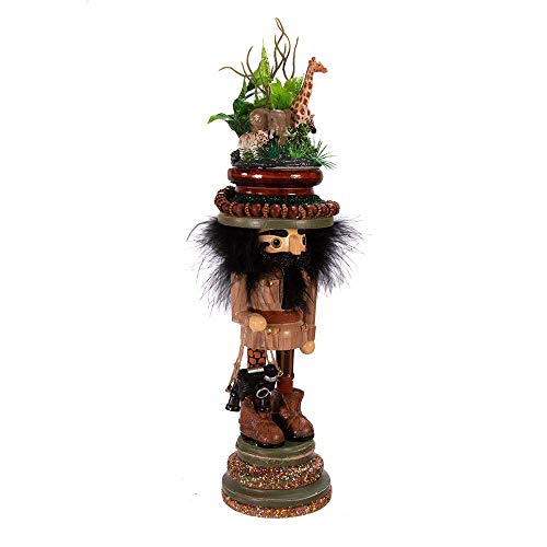 Kurt Adler Kurt S. Adler 15-Inch Hollywood Zoo Menagerie Nutcracker, Multi