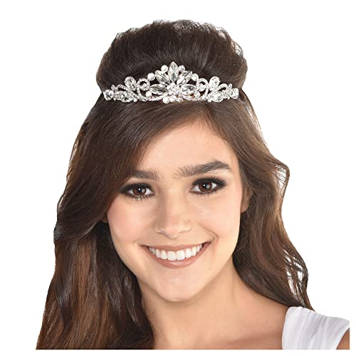 Amscan Rose Gold Wedding Tiara- 2 1/4" x 5" | 1 Pc