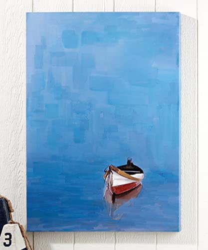 Giftcraft Boat in Water Painting