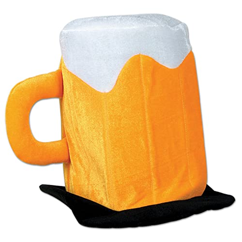 Beistle Plush Beer Mug Hat Party Accessory (1 count)