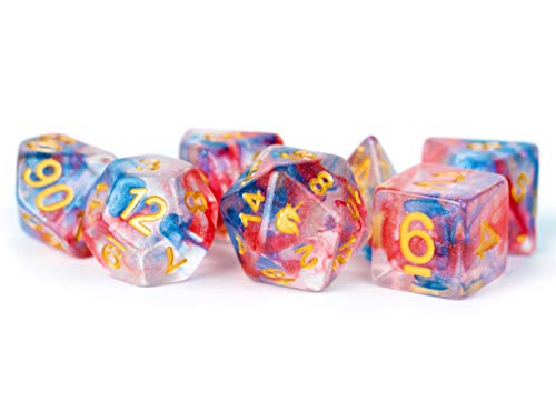 Metallic Dice Games Store 7-Set: Unicorn: Cosmic Carnival