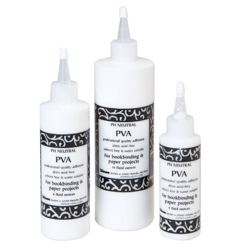Lineco Books by Hand PH Neutral PVA Adhesive with spout - 4 ounce bottle