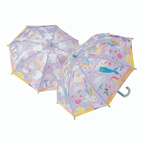 Floss & Rock 43P6399 Fantasy Color Changing Kids Umbrella, 25.98-inch Diameter