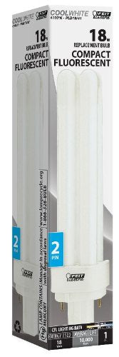 Feit Electric PLD18/41 18-watt 4100K 2-Pin Quad Lamp
