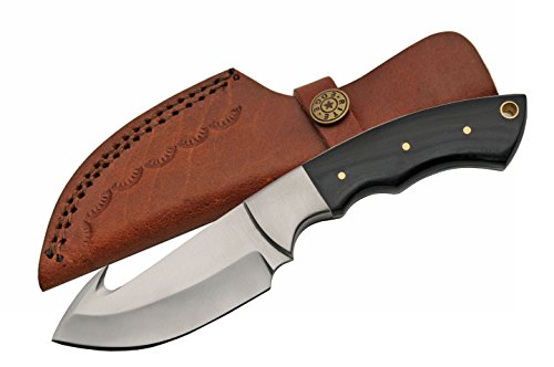 SZCO Supplies Stainless Steel Horn Guthook Hunting Knife
