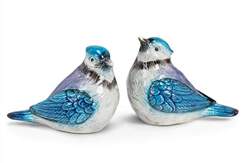 Abbott Collection  Blue Jay Salt & Pepper-4"L