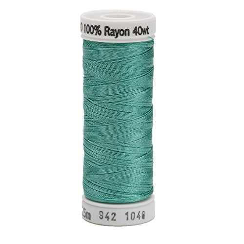 PA Distribution Sulky 942-1046 Rayon Thread for Sewing, 250-Yard, Teal